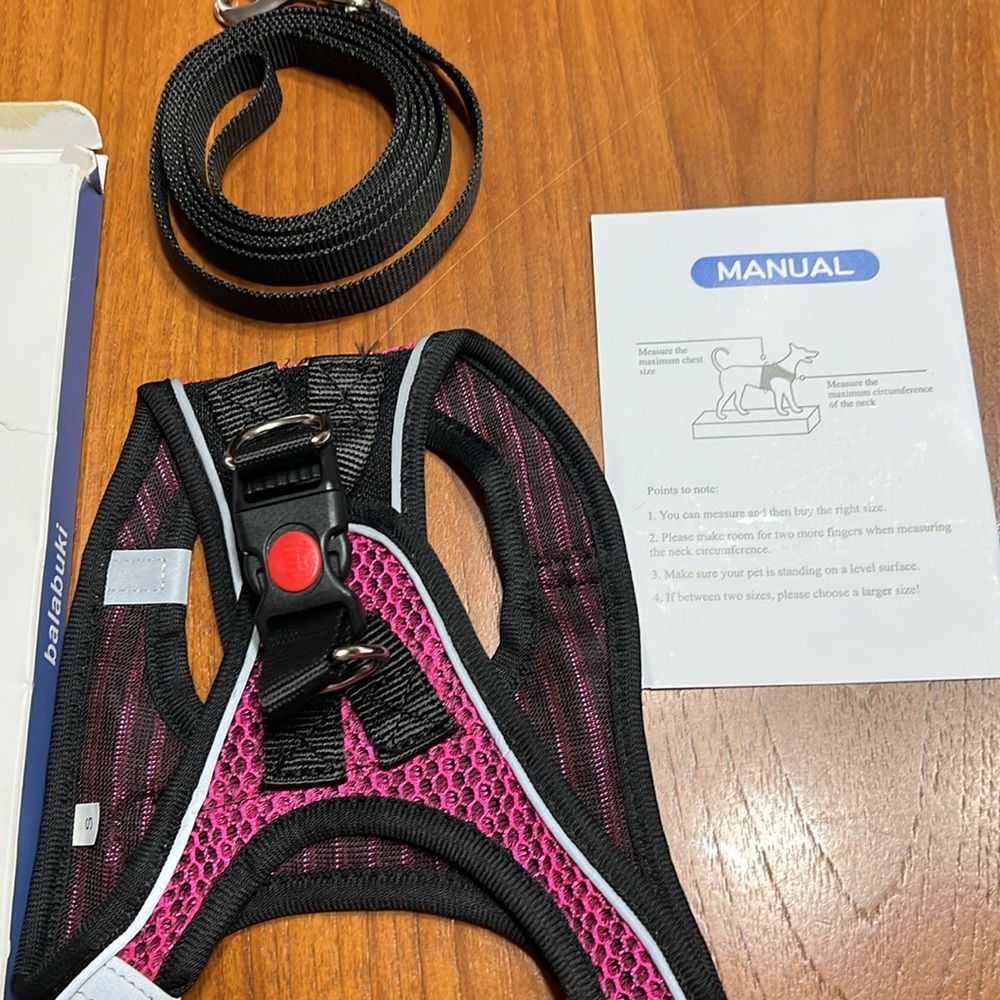 Dog Cat Harness Small NWT Pet Animal Lead leash